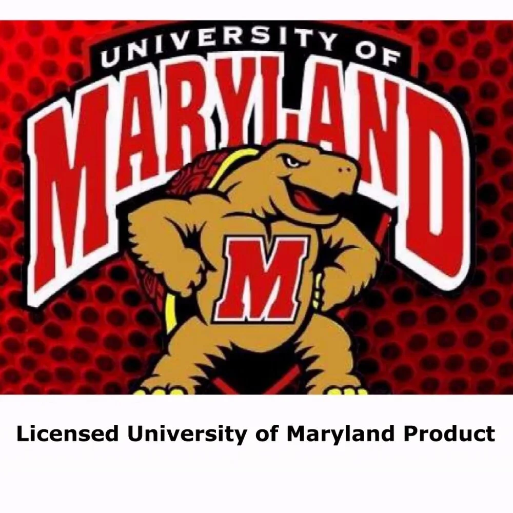 University of Maryland Terrapins Terps Licensed Lanyard Keychain - NEW Fast Ship